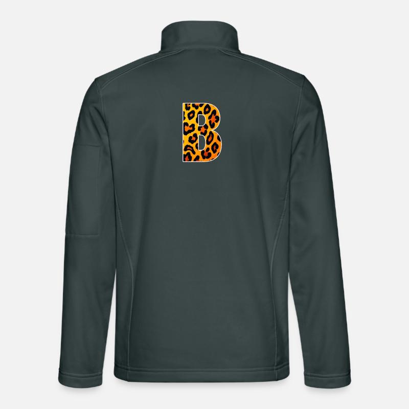 Monogramme LeopardB en look léopard Veste en tissu softshell Unisexe