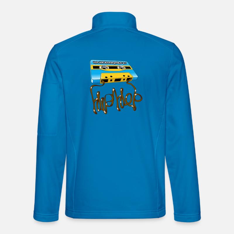 Cassette hip-hop underground - Unisex Softshell Jacket - light blue
