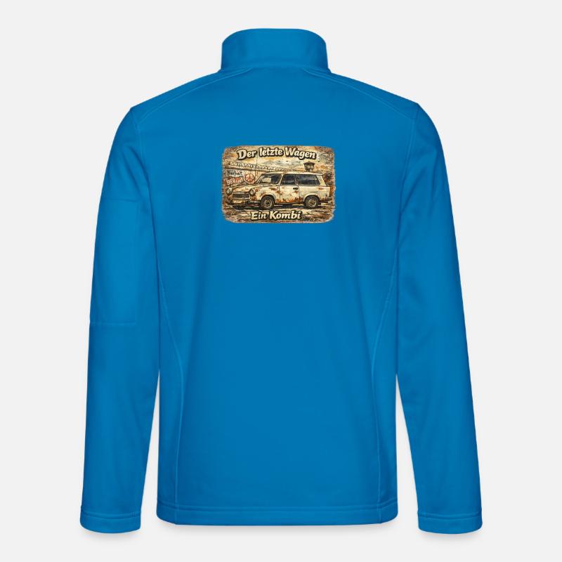 Der Letzte Wagen Rostige Kombi - Unisex Softshelljacke - Lichtblau