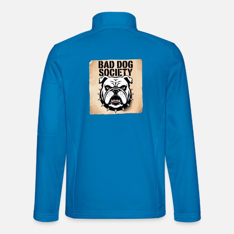 Die Gesellschaft der bösen Hunde - Unisex Softshelljacke - Lichtblau