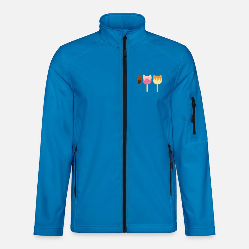 Freunde - Unisex Softshelljacke - Lichtblau