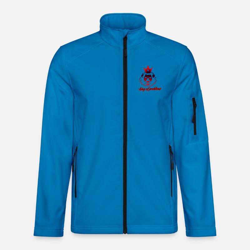 King of Leo Problems Unisex Softshell Jacket