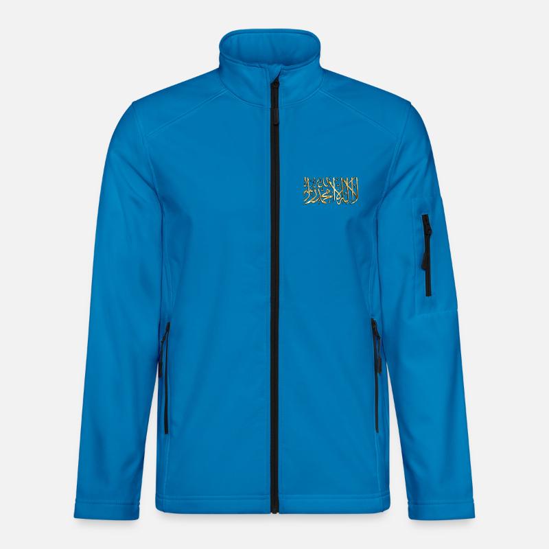 la ilaha illa ALLAH - Giacca softshell unisex - celeste