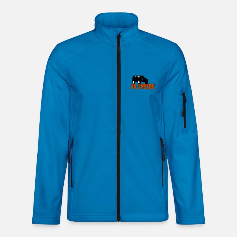 Mud Inside - Unisex Softshell Jacket - light blue