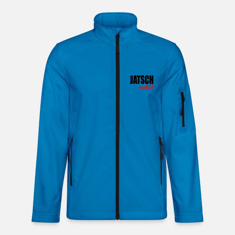 Lehrer Sprüche Quatschen - Unisex Softshelljacke - Lichtblau