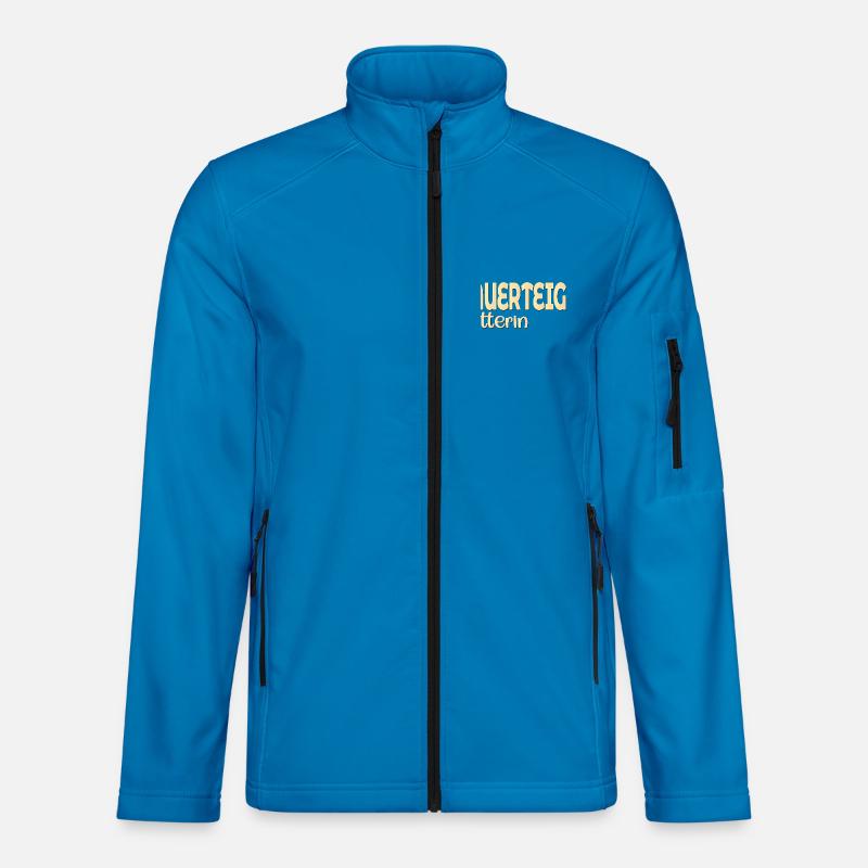 FÜTTERIN SAUERTEIG BROT BACKEN - Unisex Softshelljacke - Lichtblau