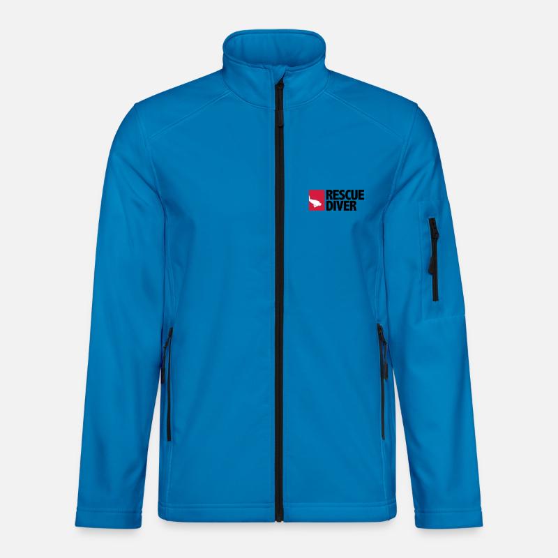 Rescue Diver Unisex Softshell Jacket