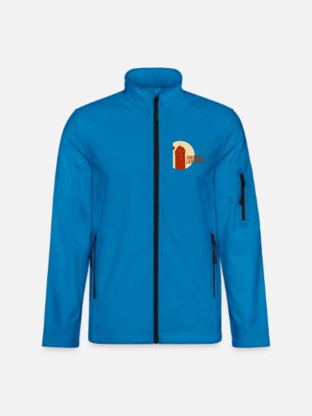 Chemnitz liebt dich - Unisex Softshelljacke - Lichtblau