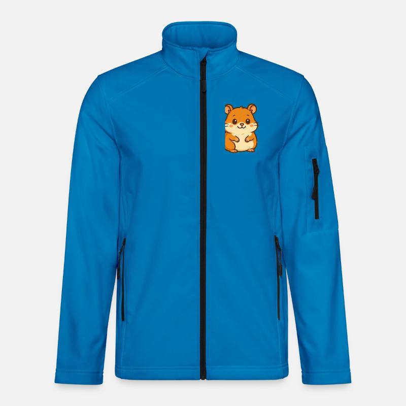 Hamster - Unisex Softshell Jacket - light blue