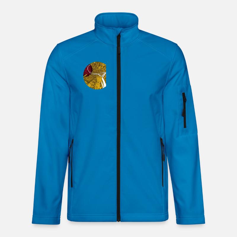 Spaghetti Highway - Unisex Softshell Jacket - light blue