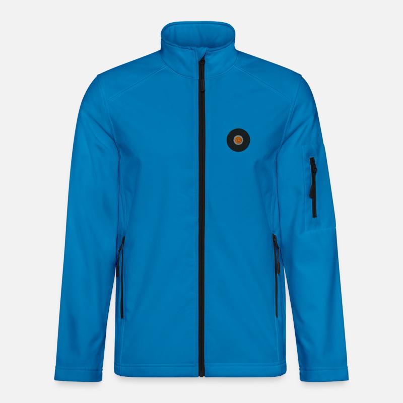 Compact disc - Unisex Softshell Jacket - light blue