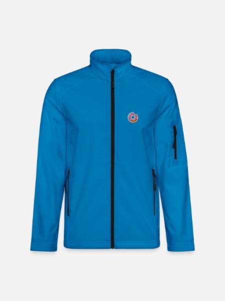 Donut - Unisex Softshelljacke - Lichtblau