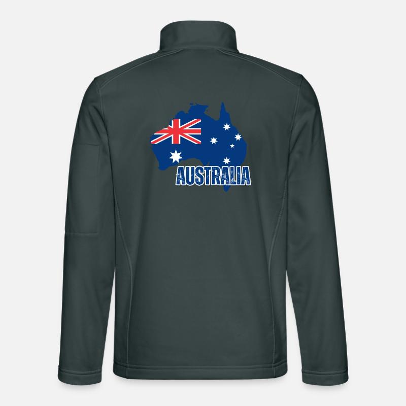 Australian flag, Australian pride Unisex Softshell Jacket