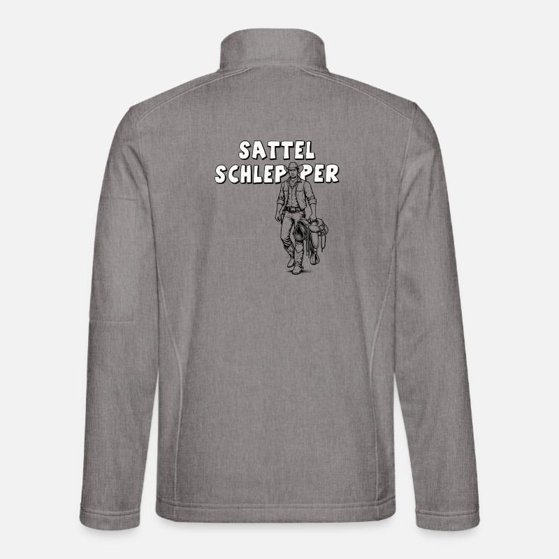 articulated lorry - Unisex Softshell Jacket - heather grey