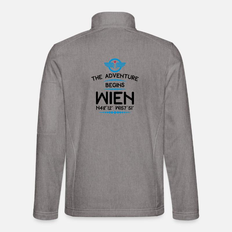 Vienna - Unisex Softshell Jacket - heather grey