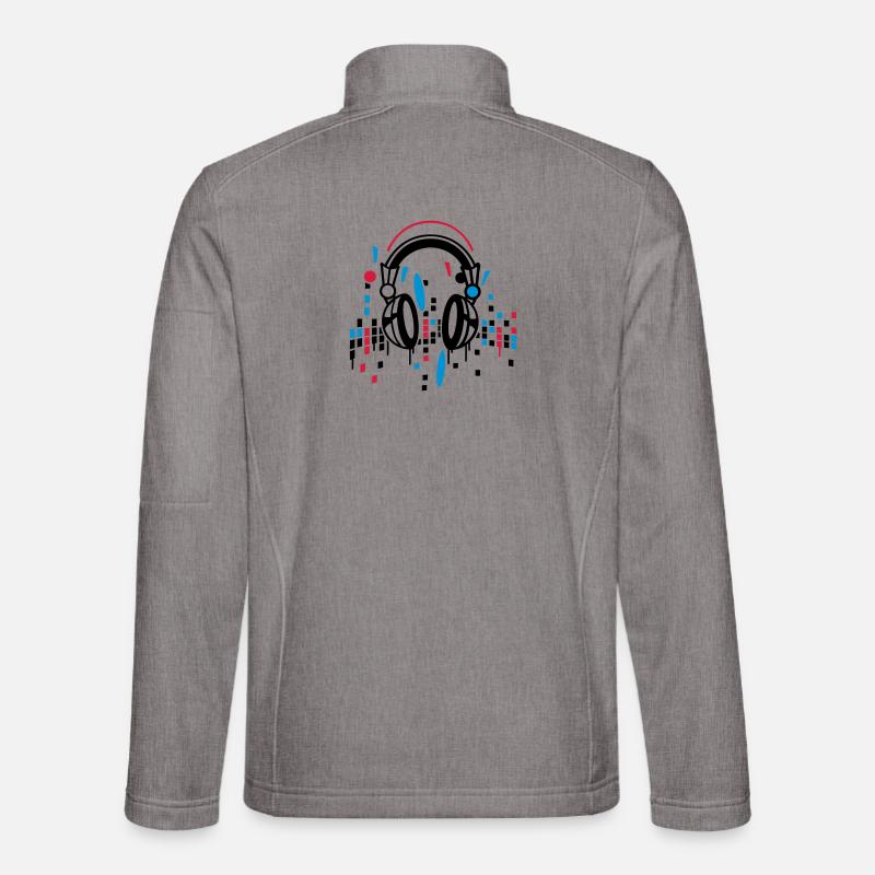 Headphones equalizer Unisex Softshell Jacket