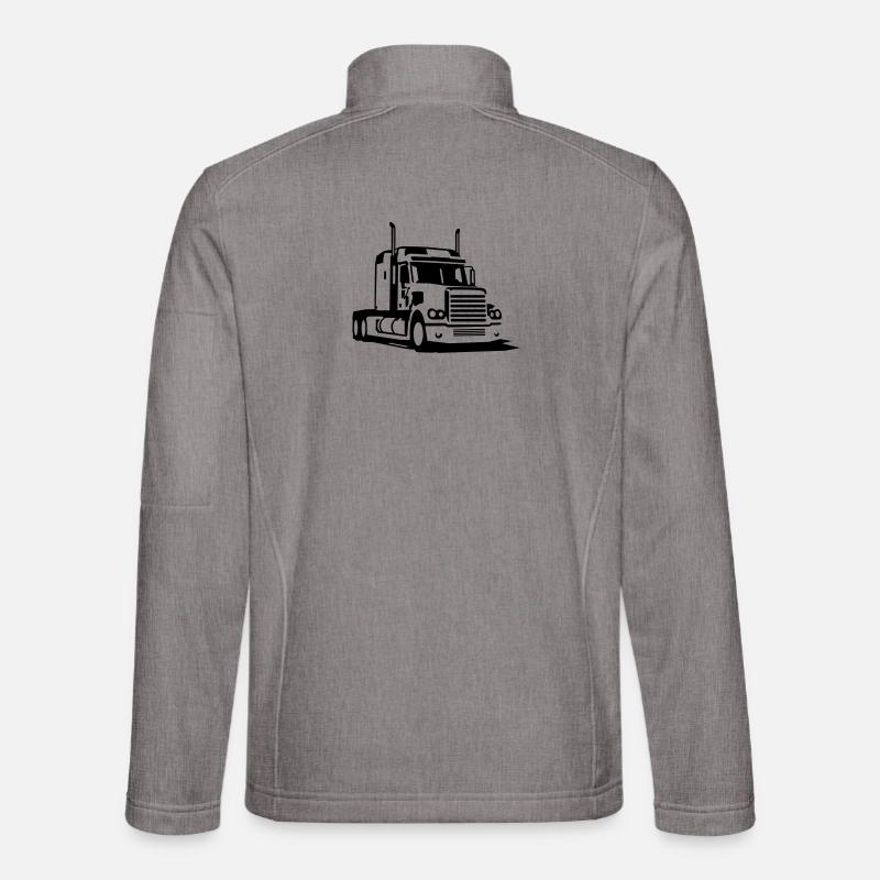 lkw_2 - Unisex Softshell Jacket - heather grey
