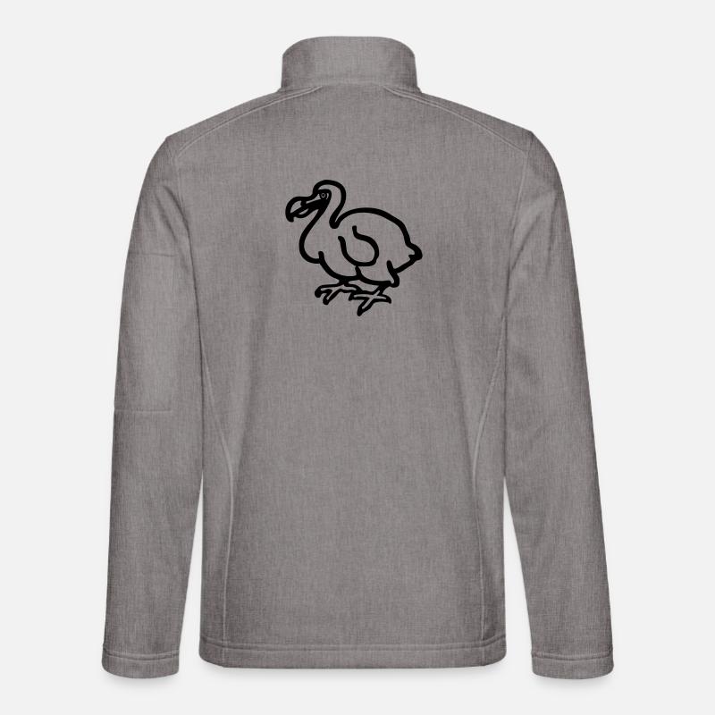 Dodo - Unisex Softshell Jacket - heather grey
