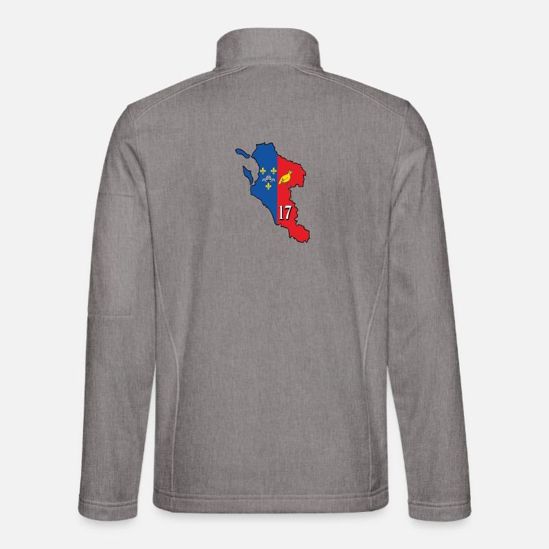 Charente-Maritime - Unisex Softshell Jacket - heather grey