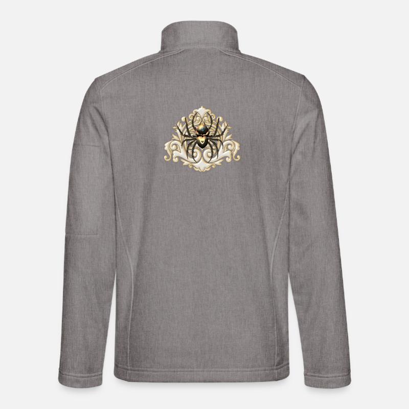 Geniale Steampunk-Spinne Unisex Softshelljacke