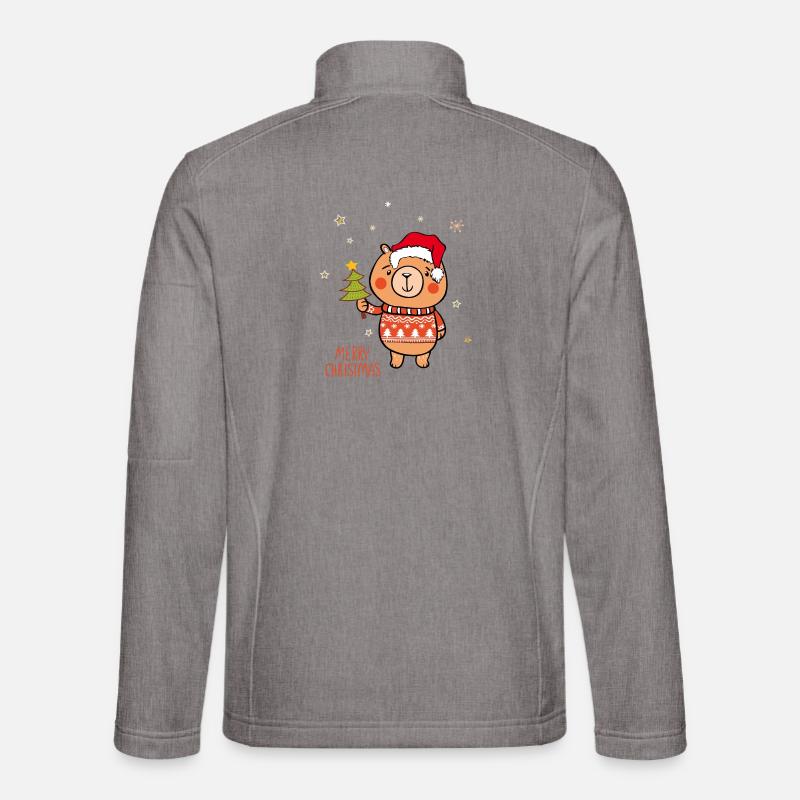 Joyeux Noël Teddy Veste en tissu softshell Unisexe