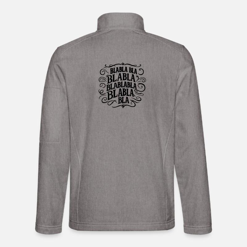 Blabla Bla - Avis et commentaires internet réseaux Veste en tissu softshell Unisexe