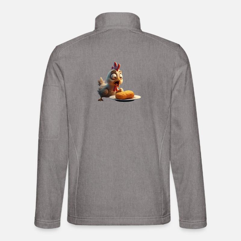 Poulet Mécontent Veste en tissu softshell Unisexe