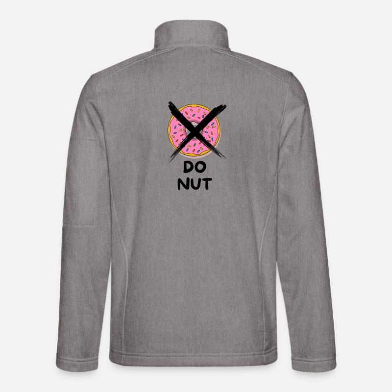Do_Nut Veste en tissu softshell Unisexe