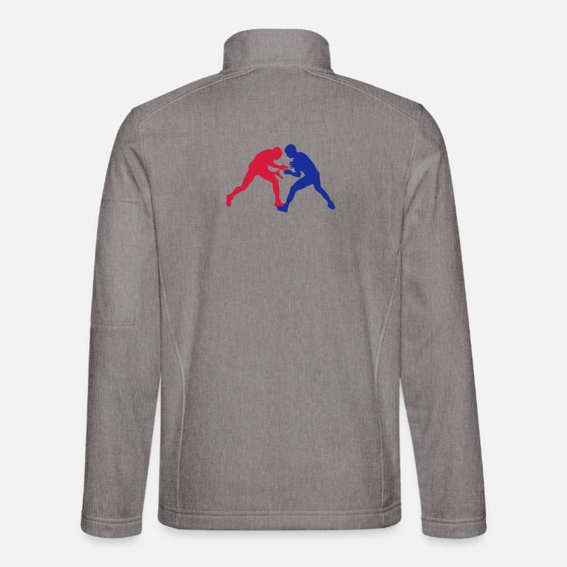 ringkampf - Unisex Softshelljacke - Grau meliert