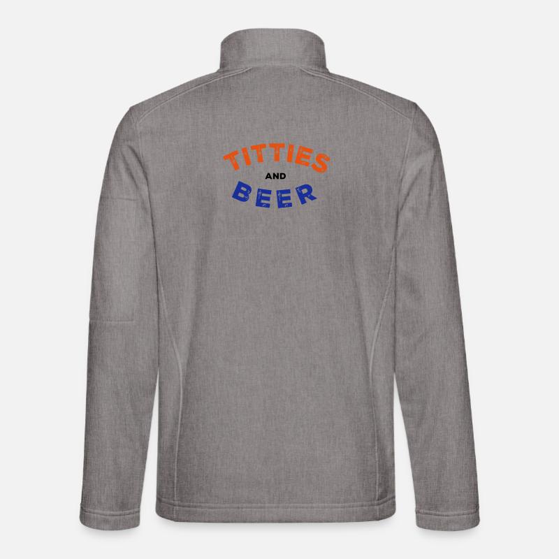 T*tties et bière Veste en tissu softshell Unisexe