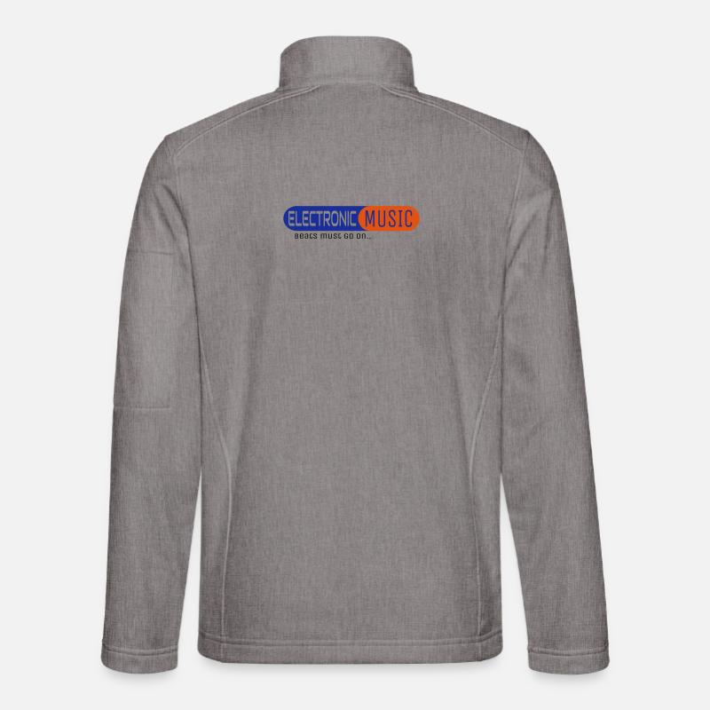 Electronic Music Unisex Softshell Jacket