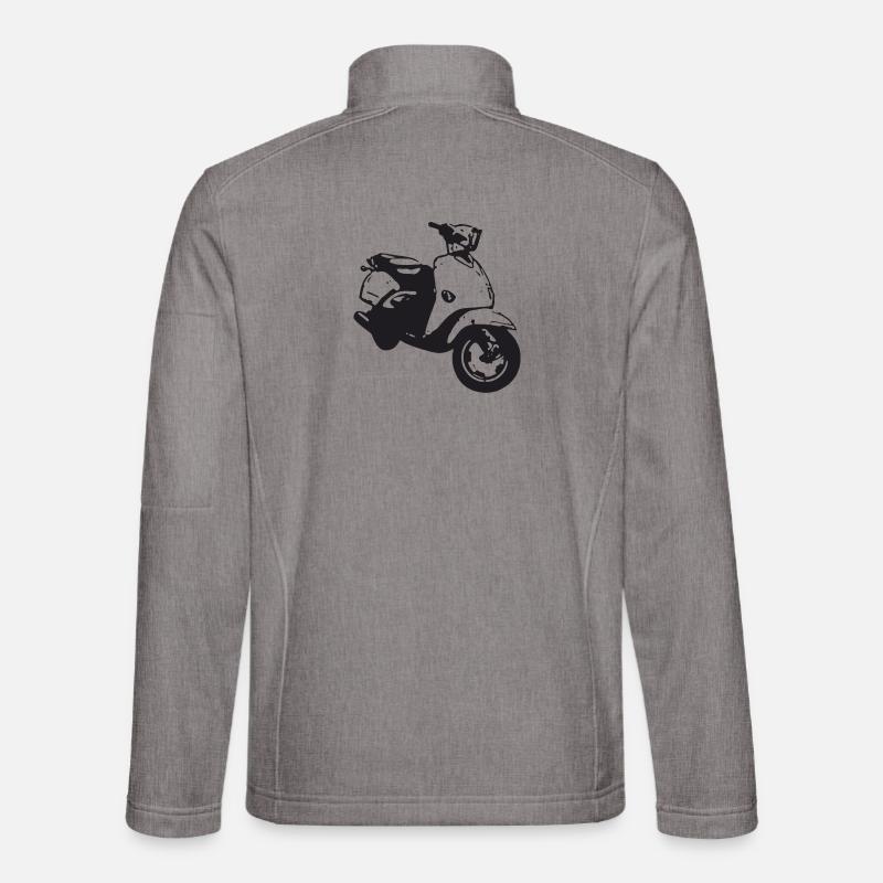 roller - Unisex Softshelljacke - Grau meliert