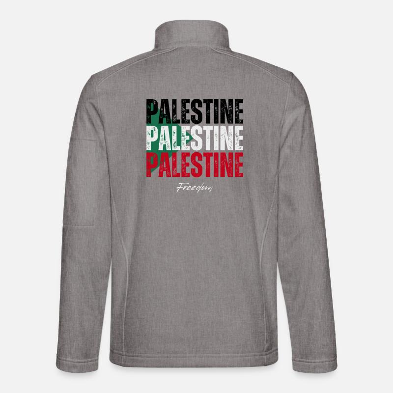 Palestinian flag, Palestinian pride Unisex Softshell Jacket