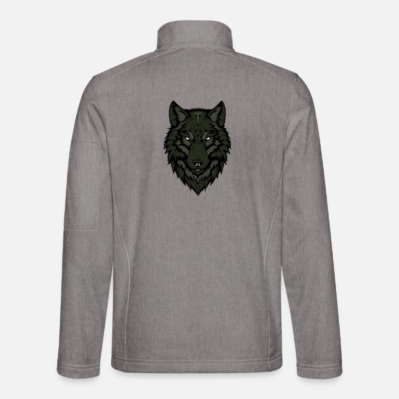 Wolf - Unisex Softshell Jacket - heather grey