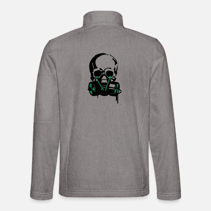 skull mask Unisex Softshell Jacket