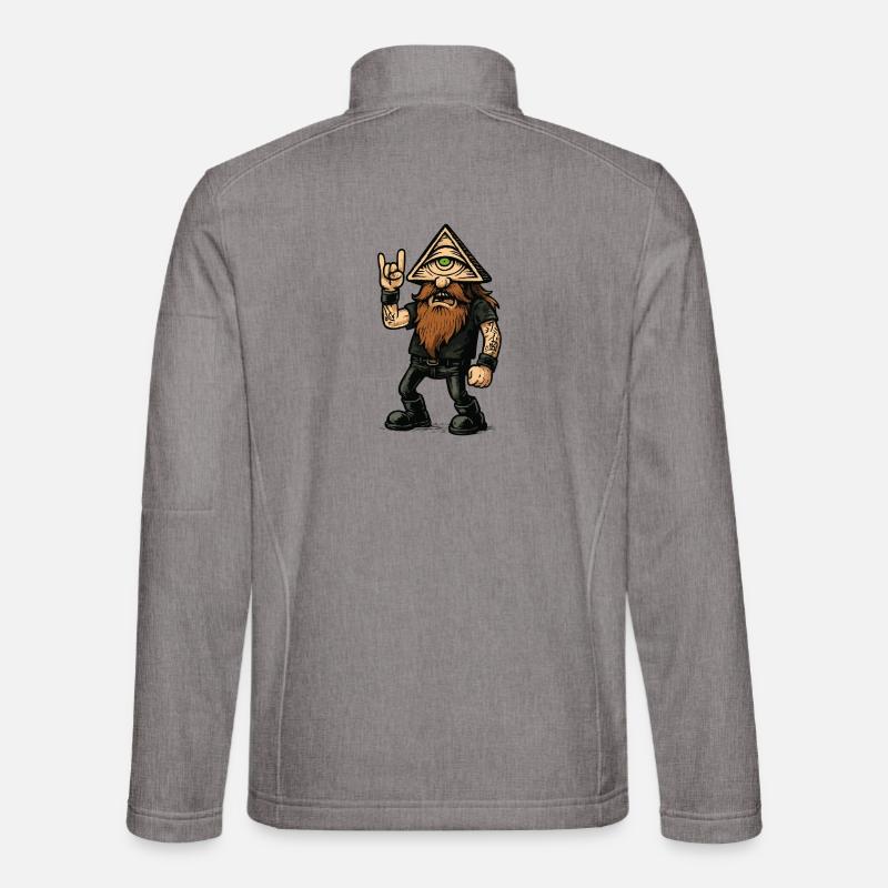 The Metal Cyclops - Unisex Softshell Jacket - heather grey