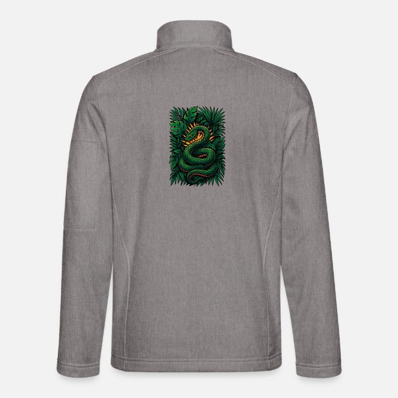 Sunburst Serpent Unisex Softshell Jacket