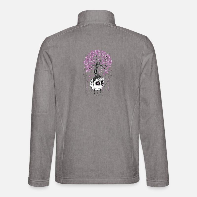 After life  - Unisex Softshell Jacket - heather grey