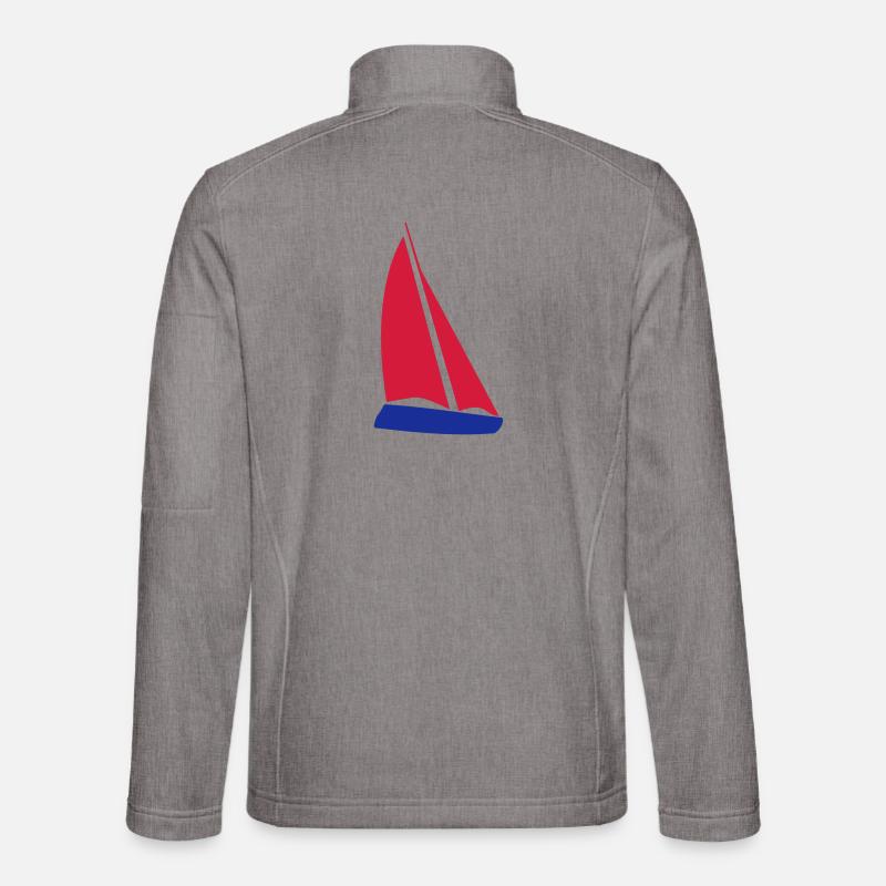 Segelboot Unisex Softshelljacke