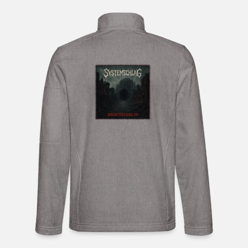 Système de marchandisage de bande de course Veste en tissu softshell Unisexe