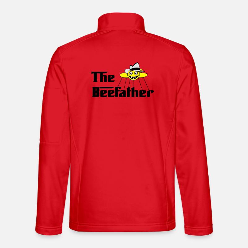 The Beefather - Unisex Softshelljacke - Rot