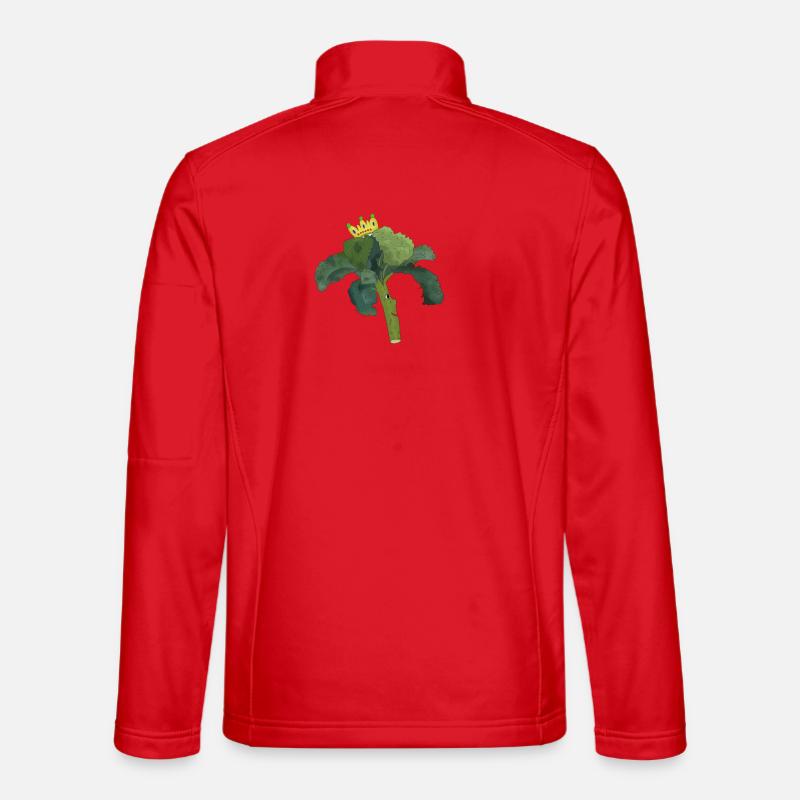 Kohlkönig - Unisex Softshelljacke - Rot