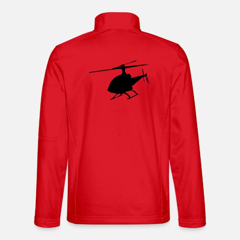 hubschrauber Unisex Softshelljacke