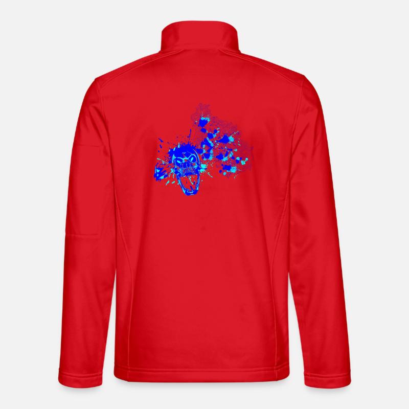 Kopfschuss - Unisex Softshelljacke - Rot