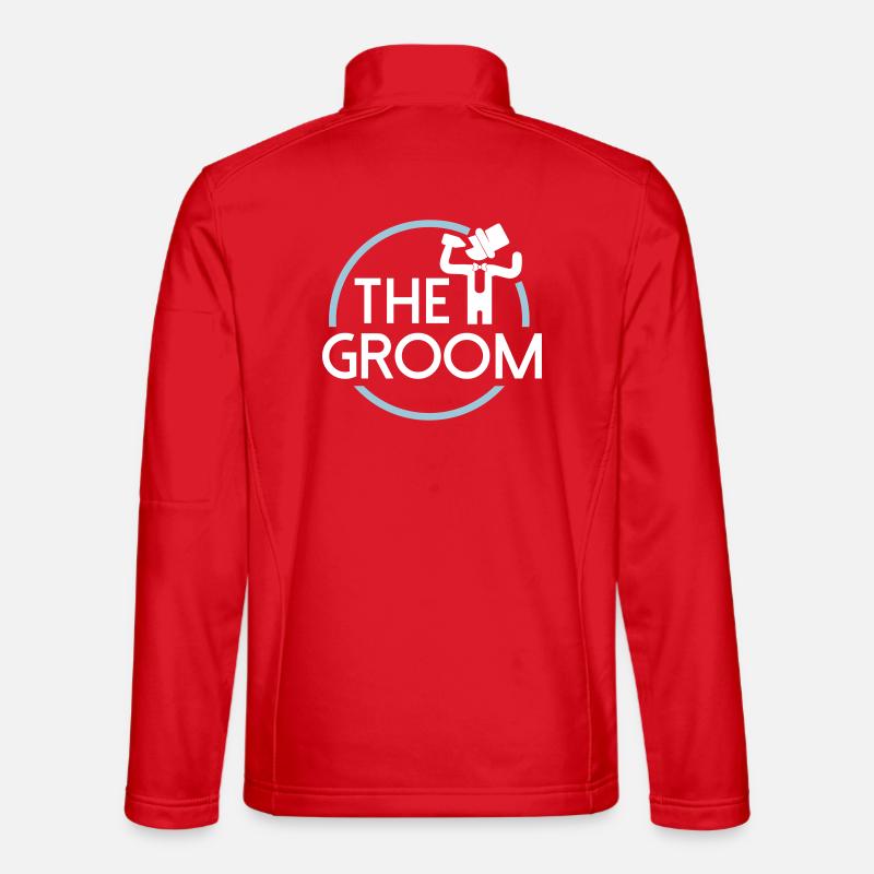 Groom - Unisex Softshelljacke - Rot