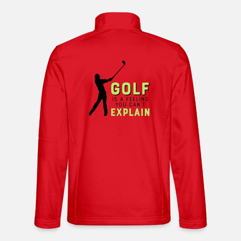 golf - Unisex Softshell Jacket - red
