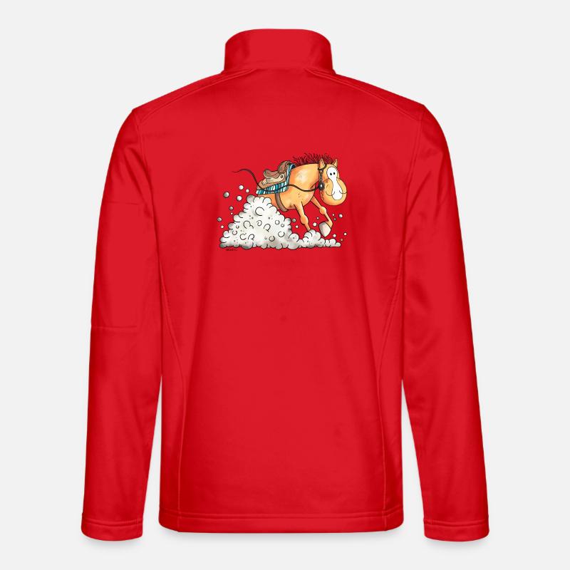 Sliding stop Veste en tissu softshell Unisexe