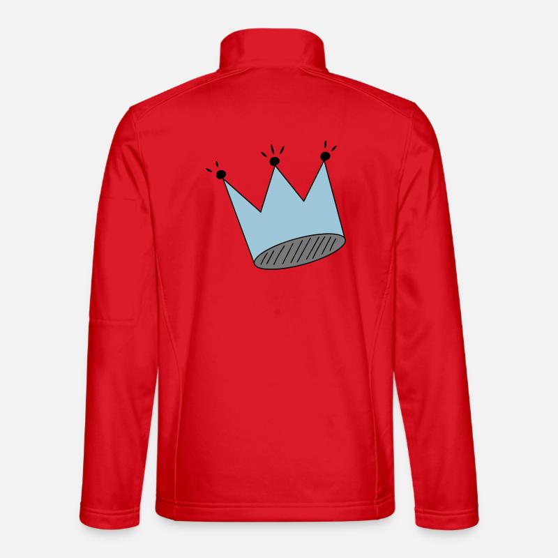 Krone - Unisex Softshelljacke - Rot