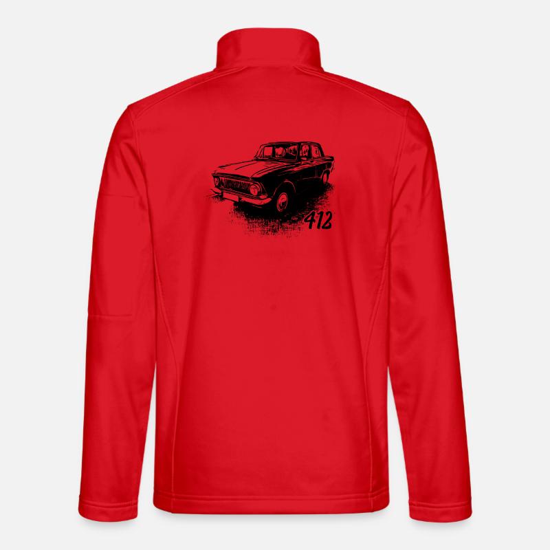 Moskvitch 412 - Unisex Softshelljacke - Rot