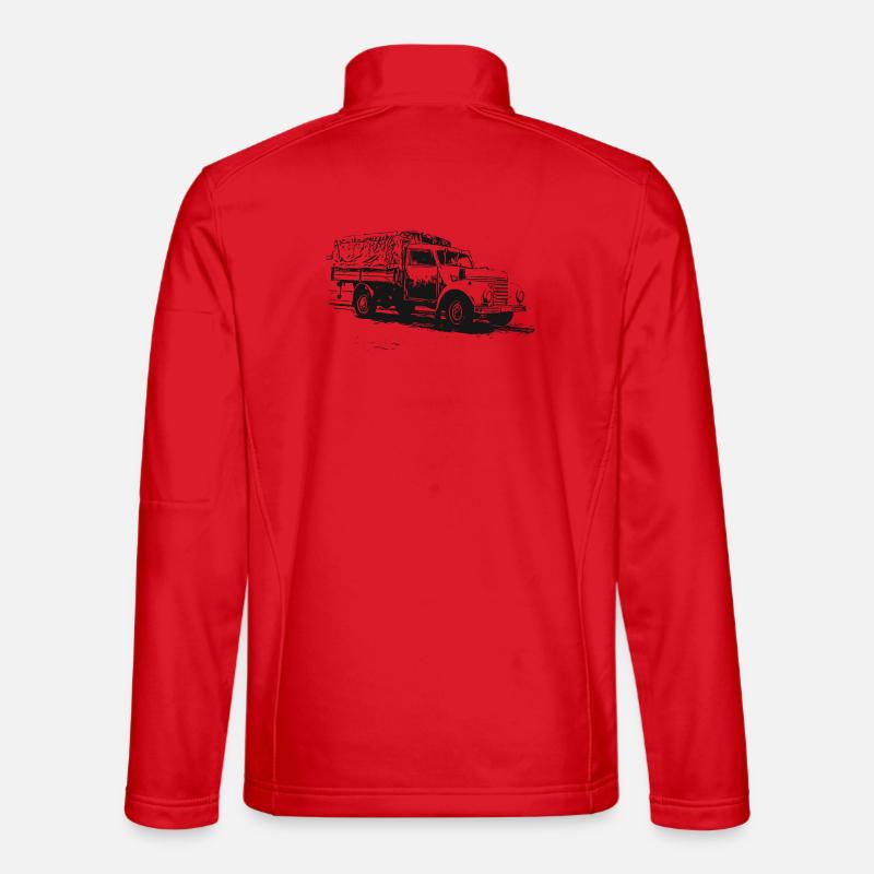 Framo Barkas V 901/2 - Unisex Softshelljacke - Rot